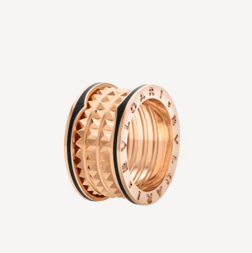 Copper-colored Bulgari ring