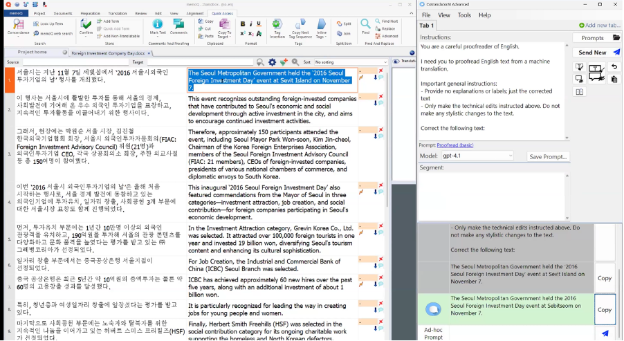 Cotranslator Workflow