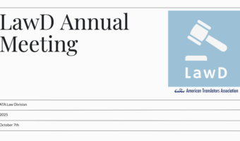 Law Division Annual Meeting 2025